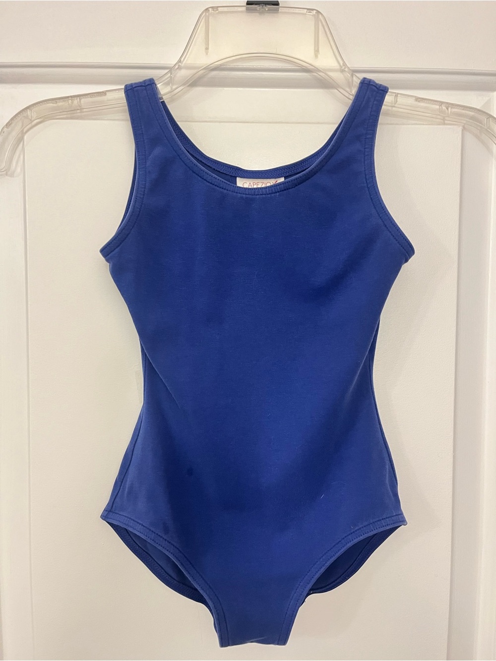 Capezio Royal Blue Dance Tank Leotard Girls Child Intermediate 7